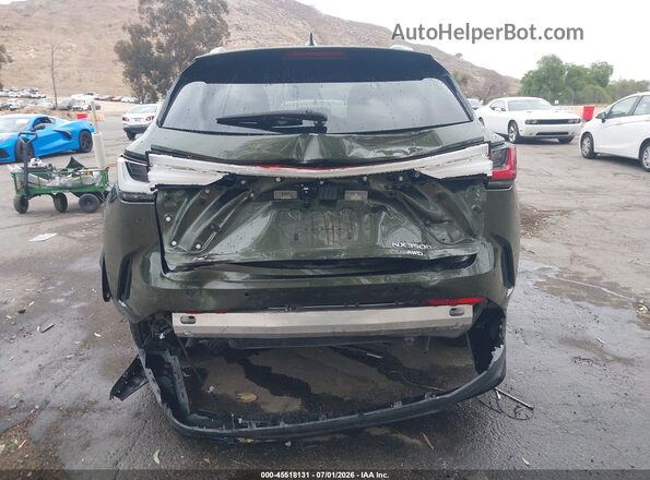 JTJGKCEZ1N2008859 2022 LEXUS NX 350H Green 