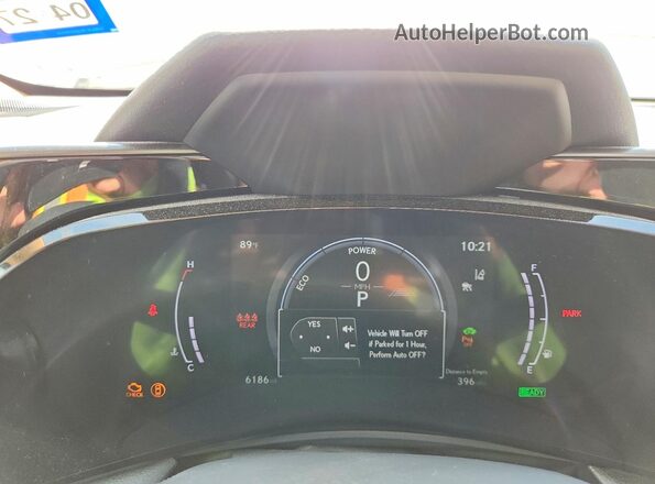 JTJGKCEZ1S2061864 2025 LEXUS NX Green Vista del cuadro de instrumentos