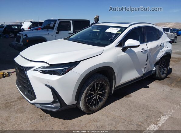 JTJGKCEZ2P5006541 2023 LEXUS NX 350H White Vista tres cuartos delantera izquierda