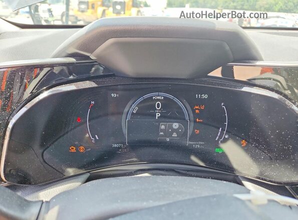 JTJGKCEZ4R5020217 2024 LEXUS NX Black ხელსაწყოთა პანელის ხედი