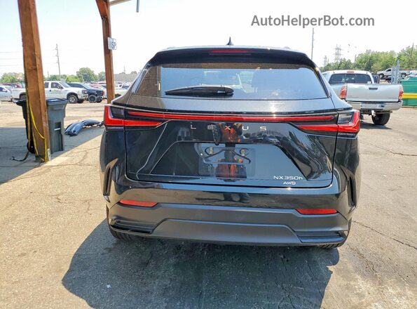 JTJGKCEZ4S2043665 2025 LEXUS NX Black Вид ззаду