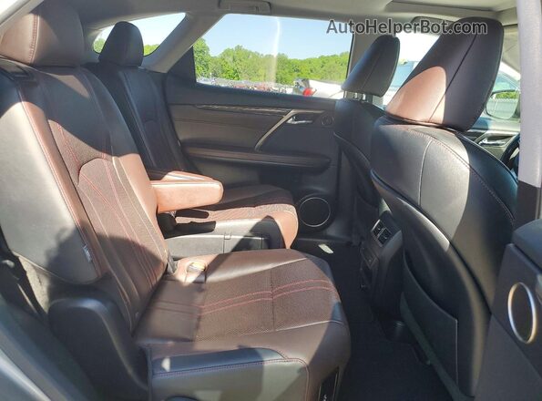 JTJGZKCA1J2006056 2018 LEXUS RX Gray Widok wnętrza z tyłu