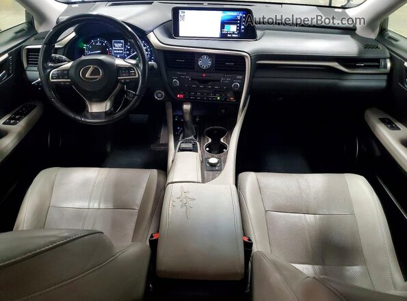 JTJGZKCA9J2000246 2018 LEXUS RX Gray წინა პანელის ხედი