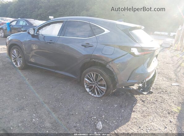 JTJHGCEZ8N2005897 2022 LEXUS NX 350 Gray Задня ліва чверть