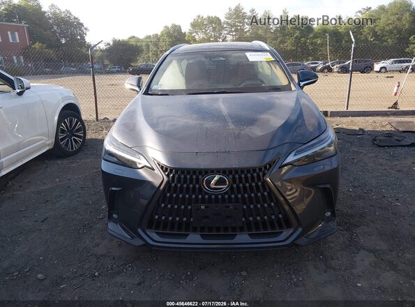JTJHGCEZ8N2005897 2022 LEXUS NX 350 Gray Вид щитка приладів