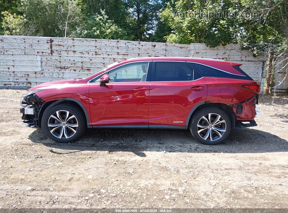 JTJHGKFA6L2010774 2020 LEXUS RX 450HL Red 