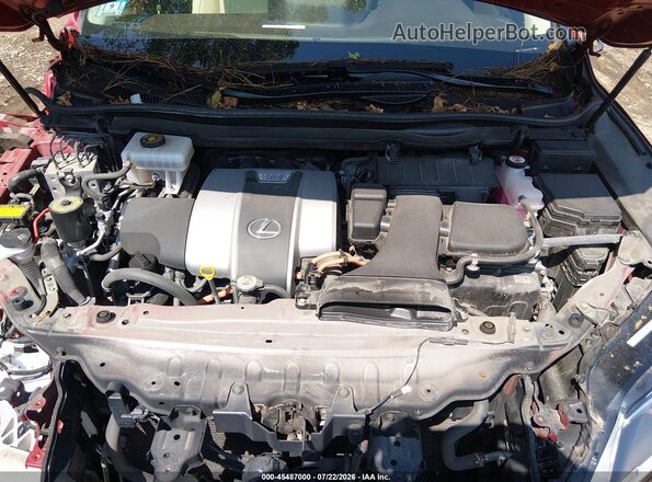 JTJHGKFA6L2010774 2020 LEXUS RX 450HL Red Vista trasera