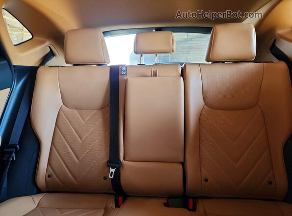JTJHKCFZ1R2027730 2024 LEXUS NX White Rear seats view