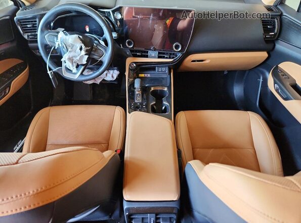 JTJHKCFZ1R2027730 2024 LEXUS NX White Dashboard view