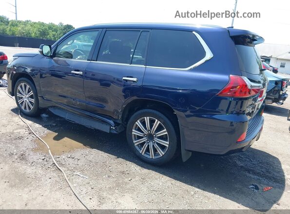 JTJHY7AX0G4218617 2016 LEXUS LX 570 Blue Հետևի ձախ