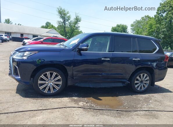JTJHY7AX0G4218617 2016 LEXUS LX 570 Blue Սալոնի 360 աստիճան տեսք
