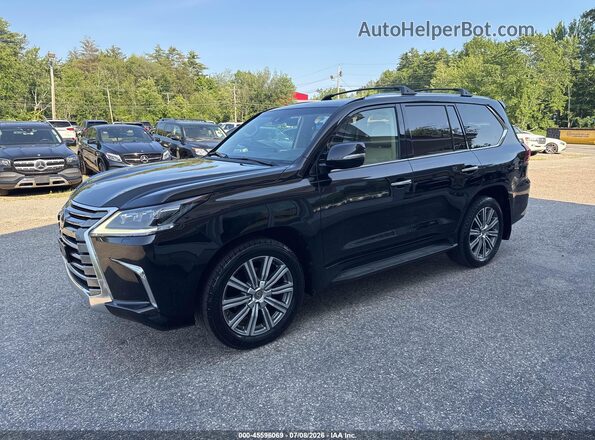 JTJHY7AX1H4231829 2017 LEXUS LX 570 Black Vista tres cuartos delantera izquierda