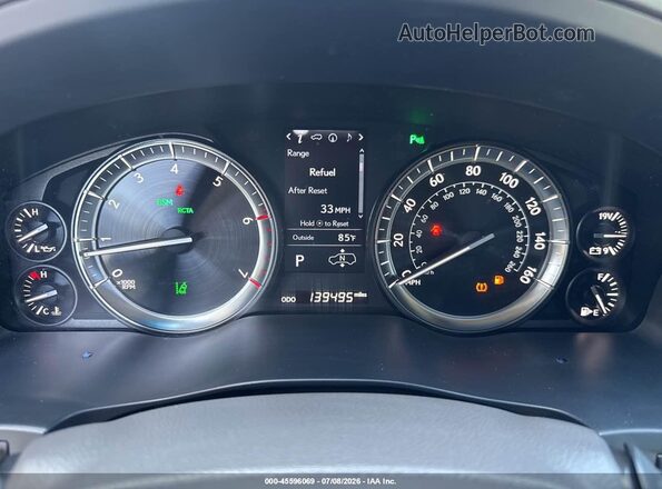 JTJHY7AX1H4231829 2017 LEXUS LX 570 Black Vista de los asientos traseros