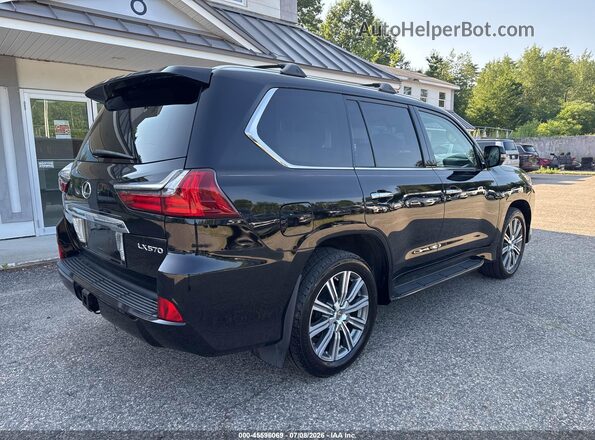 JTJHY7AX1H4231829 2017 LEXUS LX 570 Black Trasero derecho