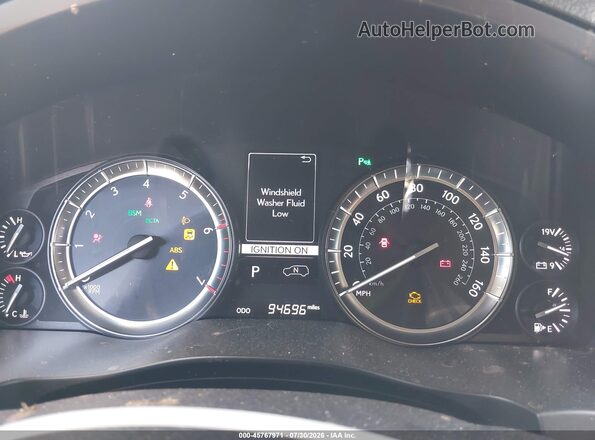 JTJHY7AX1J4254730 2018 LEXUS LX 570 White უკანა სავარძლების ხედი