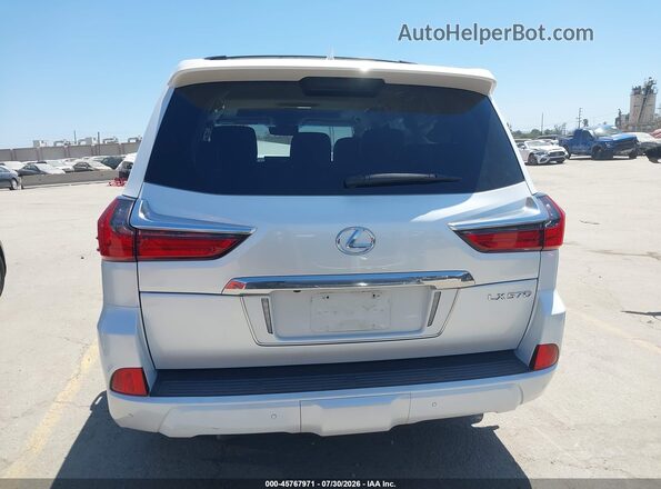 JTJHY7AX1J4254730 2018 LEXUS LX 570 White 
