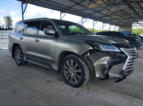 JTJHY7AX2H4230947 2017 LEXUS LX Gray წინა მარჯვენა