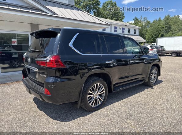 JTJHY7AX3J4262165 2018 LEXUS LX 570 Black Задня права чверть