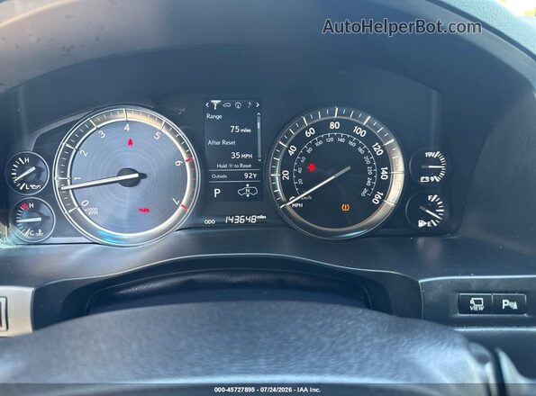 JTJHY7AX3J4262165 2018 LEXUS LX 570 Black Вид задніх сидінь