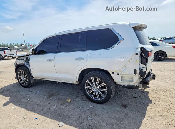 JTJHY7AX4H4224633 2017 LEXUS LX White Trasero izquierdo