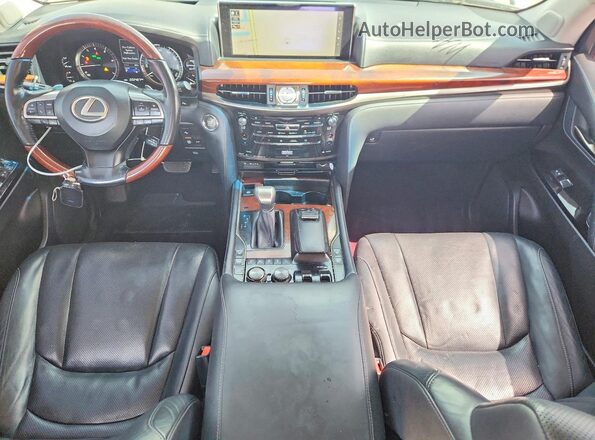 JTJHY7AX4H4224633 2017 LEXUS LX White Vista del salpicadero