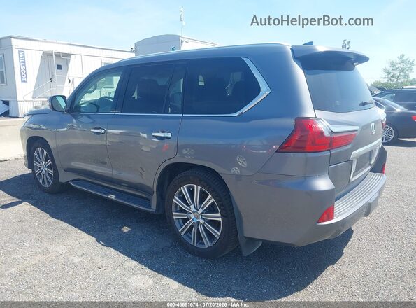 JTJHY7AX4H4226494 2017 LEXUS LX 570 Серый Задняя левая четверть