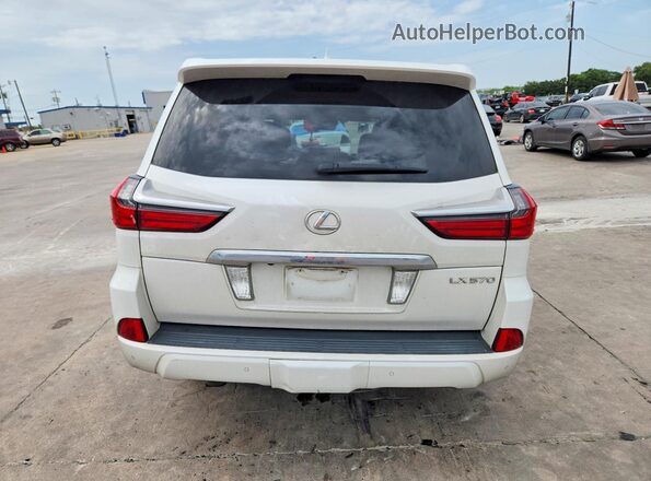 JTJHY7AX4H4231730 2017 LEXUS LX Белый Вид сзади