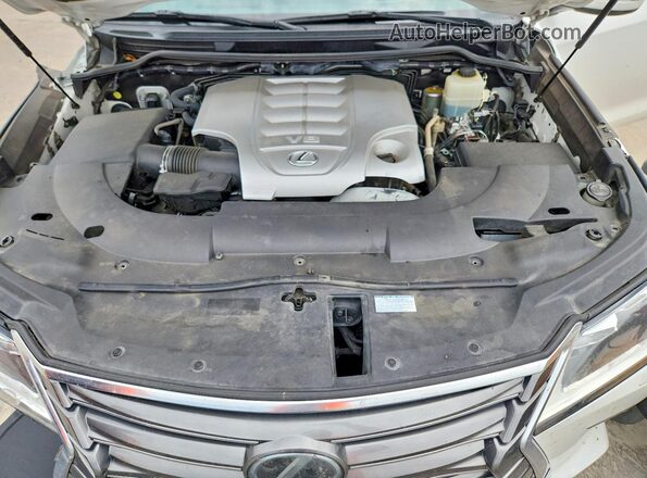 JTJHY7AX4H4231730 2017 LEXUS LX Белый Вид задней части салона