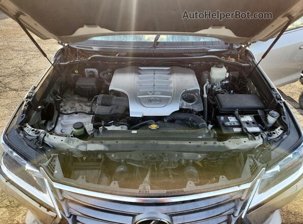 JTJHY7AX7G4199693 2016 LEXUS LX Beige Widok komory silnika