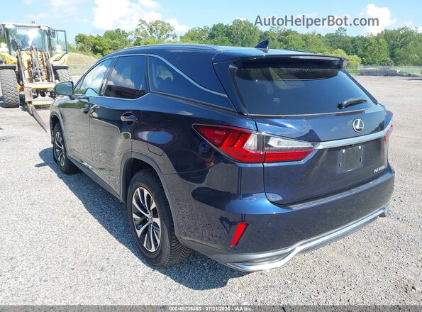JTJHZKFA9M2029962 2021 LEXUS RX 350L Blue Հետևի ձախ