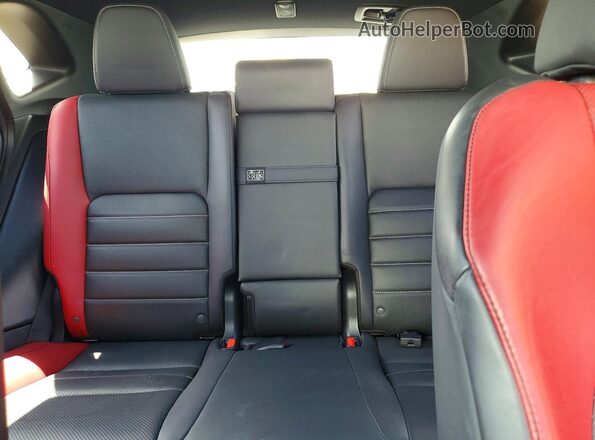 JTJJARBZXL2174617 2020 LEXUS NX Silver Rear seats view