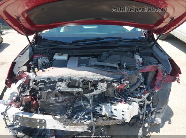 JTJJGKFA4M2015829 2021 LEXUS RX 450HL Red Rear view