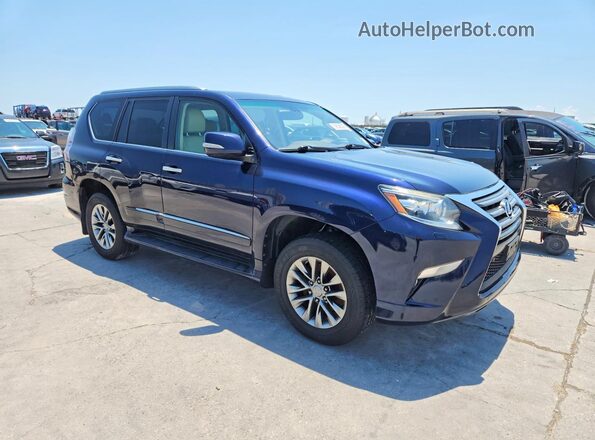JTJJM7FX0H5162213 2017 LEXUS GX Blue Front right
