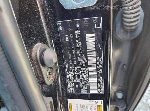 JTJJM7FX0H5175883 2017 LEXUS GX Black Widok wnętrza 360 stopni