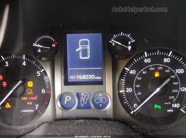 JTJJM7FX6G5128002 2016 LEXUS GX 460 Gray Вид задніх сидінь