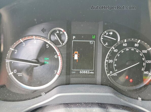 JTJKM7BX2N5320136 2022 LEXUS GX Black Սարքավորումների վահանակի տեսք