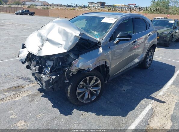 JTJSARBZ0M2195207 2021 LEXUS NX 300 Gray Առջևի ձախ երեք քառորդ տեսարան