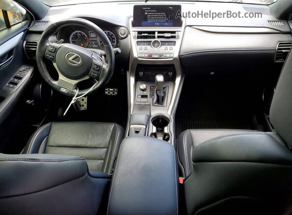 JTJSARBZ2L5003847 2020 LEXUS NX White Առջևի վահանակի տեսք