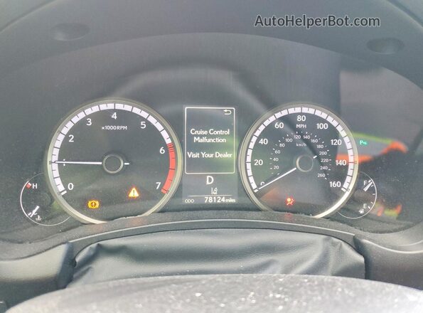 JTJSARBZ2L5003847 2020 LEXUS NX White Սարքավորումների վահանակի տեսք