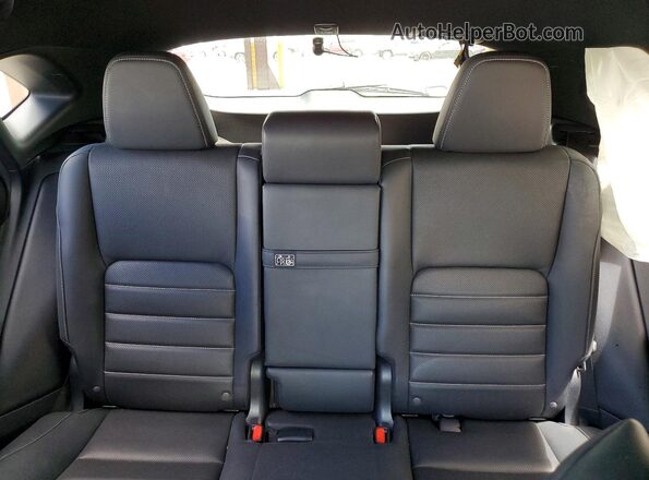 JTJSARBZ2L5003847 2020 LEXUS NX White Հետևի նստատեղերի տեսք