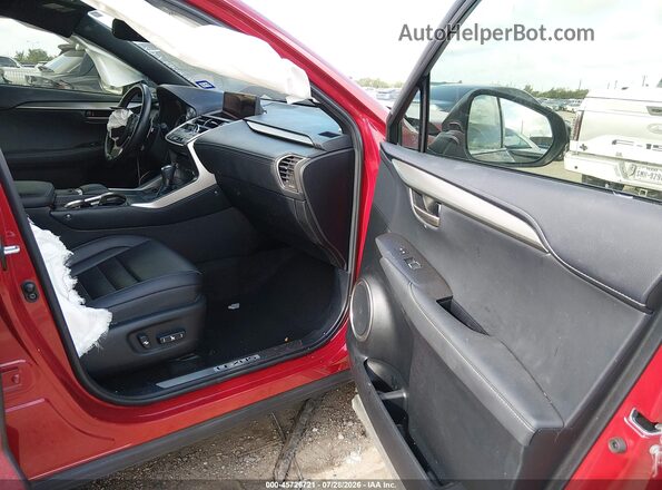 JTJSARBZ3M2196187 2021 LEXUS NX 300 Красный Вид салона спереди