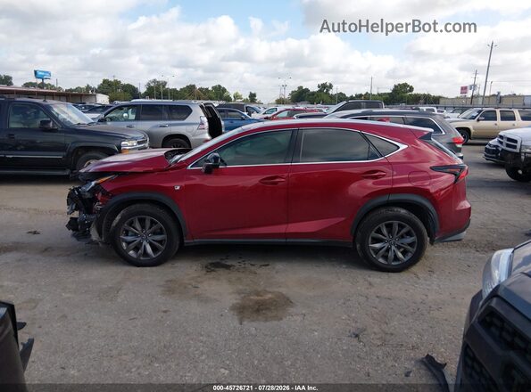 JTJSARBZ3M2196187 2021 LEXUS NX 300 Красный Панорамный вид салона 360°