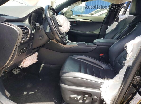 JTJSARBZ5L2170205 2020 LEXUS NX Black Вид салону спереду