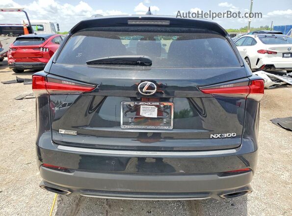JTJSARBZ5L2170205 2020 LEXUS NX Black Вид ззаду