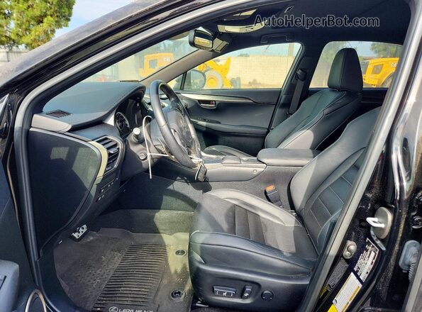 JTJSARBZ5M2187751 2021 LEXUS NX Black Front interior view