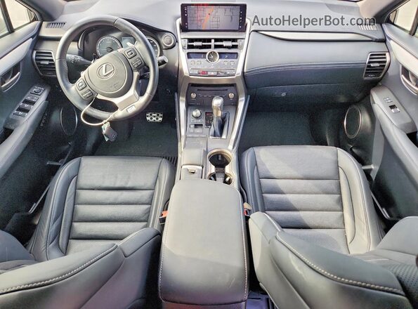 JTJSARBZ5M2187751 2021 LEXUS NX Black Dashboard view
