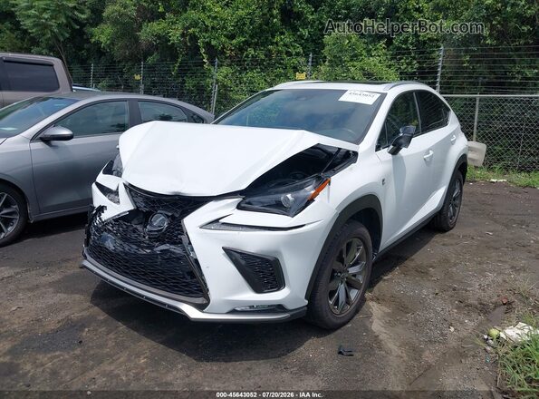 JTJSARBZ6M5032348 2021 LEXUS NX 300 White Передня ліва чверть