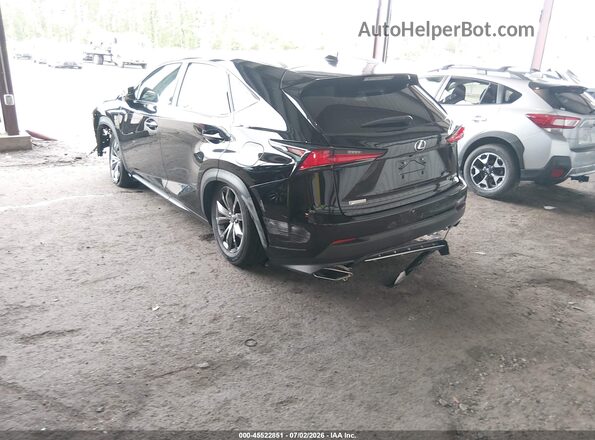 JTJSARBZXL2174296 2020 LEXUS NX 300 Black Trasero izquierdo