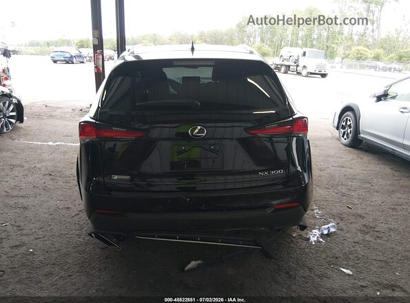 JTJSARBZXL2174296 2020 LEXUS NX 300 Black 