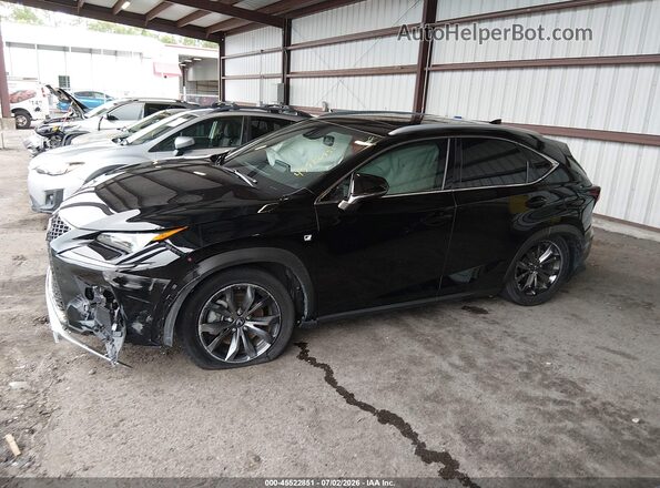 JTJSARBZXL2174296 2020 LEXUS NX 300 Black Vista interior de 360 grados